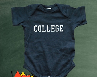 Animal House College Baby Bodysuit, Baby Gift, baby shower gift, New Dad, New Mom Gift, Expecting, Gender Neutral Baby, baby Girl, baby boy