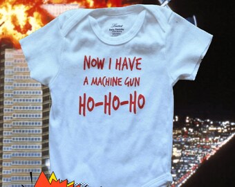 Die Hard Christmas Bodysuit, Die Hard Baby, baby shower gift, New Dad, New Mom Gift, Expecting Mom Gift, Gender Neutral, baby Girl, baby boy