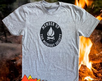 Are You Afraid of the Dark Shirt, Midnight Society Shirt, gifts for him, funny t shirts, boyfriend gift, shirts, gift for women, Fathers day