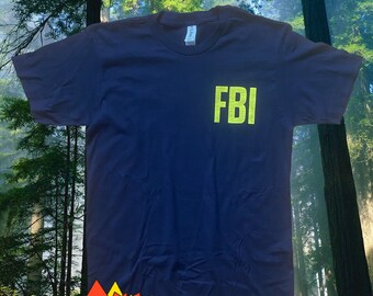 FBI Sasquatch shirt, Yeti shirt, Bigfoot t shirt, gifts for him, funny t shirts, boyfriend gift, shirts, cryptozoology birthday , husband