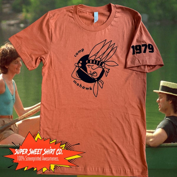 Camp Mohawk 1979 Shirt, Meatballs Shirt, T-Shirt, 80s comedy cool gifts for men, fathers day gift, gift for dad, bf gift, Bill Murray