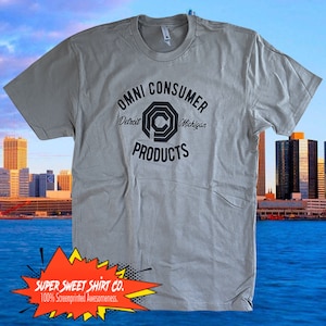 Omni Consumer Products shirt, Robocop Shirt, Police Shirt, good gifts for guys, best birthday gifts, fathers day gift, bf gift, gift for him
