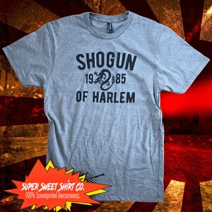 Shogun of Harlem Shirt, Shonuff t shirt, The Last Dragon Raglan shirt, gifts for him, funny t shirts, boyfriend gift, Fathers day tee, Bruce