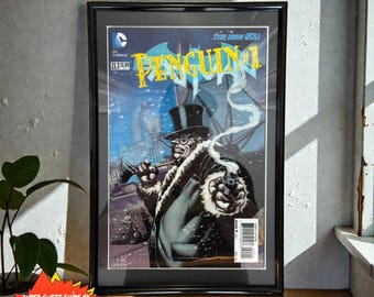 Batman #23 – Penguin 3D Variant Cover, Framed & Matted Wall Art
