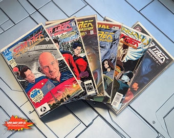 Star Trek The Next Generation Annual Set #1–6 (1990–1996) | Complete Comic Lot | VG–NM | Bagged & Boarded