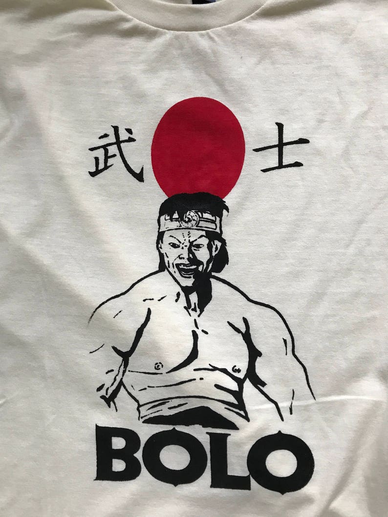 BOLO シャツ、ヴァン・ダム シャツ、ブラッドスポーツ シャツ、男性向けのクールなギフト、面白い T シャツ、男性向けのユニークなギフト、格闘技、カンフー、80 年代の T シャツ 画像 2