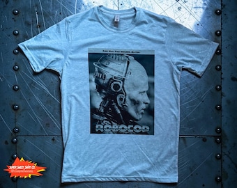 RoboCop Shirt | 80s Sci-Fi Movie T-Shirt | Retro Cyberpunk Film Tee | Classic Action Movie Fan Gift