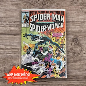 Peter Parker and The Spectacular Spiderman #126 Comic, Great Condition Vintage Issue for Comic Book Collectors Gift