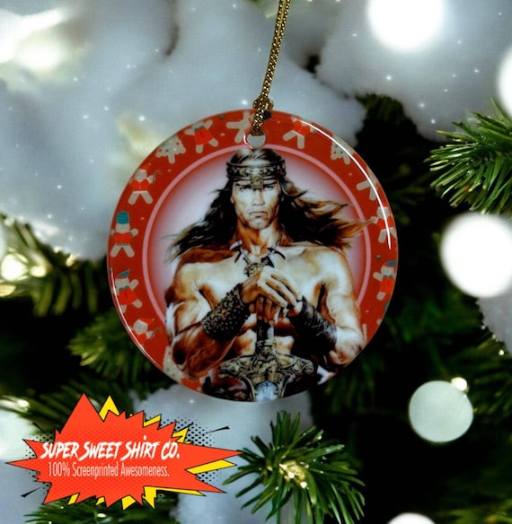 Worlds most Awesome Barbarian - Ornament Worlds most Awesome Barbarian - Ornament