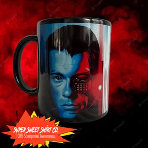 Van Damme Universal Soldatenbecher, Kickboxer Becher, Becher mit Keramikgriff, Kaffeetasse, Teebecher, Papa Geschenk, Kaffeeliebhaber, Bloodsport, Martial Arts