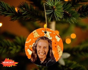 Bob Ceramic Ornament – Twin Peaks Christmas Ornament – 90s TV Horror Villain Decor