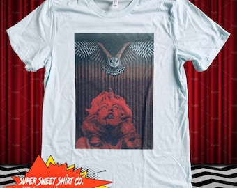 Twin Peaks shirt, Laura Palmer shirt, Black lodge, Agent Cooper, Owl lady, David Lynch Gift, Double R Diner, Fire Walk With Me T-shirt