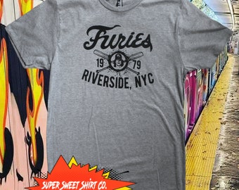 Warriors Shirt, Baseball Furies shirt, cult movie shirts, 80s tee, 70s coney island, retro movie tee, hell's kitchen