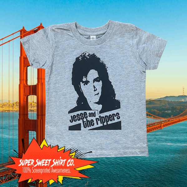 Jesse and The Rippers Shirt, Full House Toddler Shirt, Children's Apparel, Unisex clothing, John Stamos Shirt, gift for kids, baby shower