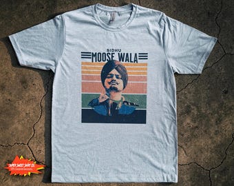 Sidhu Moose Wala Shirt | Punjabi Rap Tribute Tee | Justice For Moosewala Shirt | Hip Hop Fan Gift