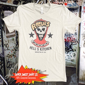 Chemise Warriors, chemise Rogues, chemise Baseball Furies, chemises de films cultes, tee-shirt des années 80, coney island des années 70, tee-shirt de film rétro, cuisine de l'enfer