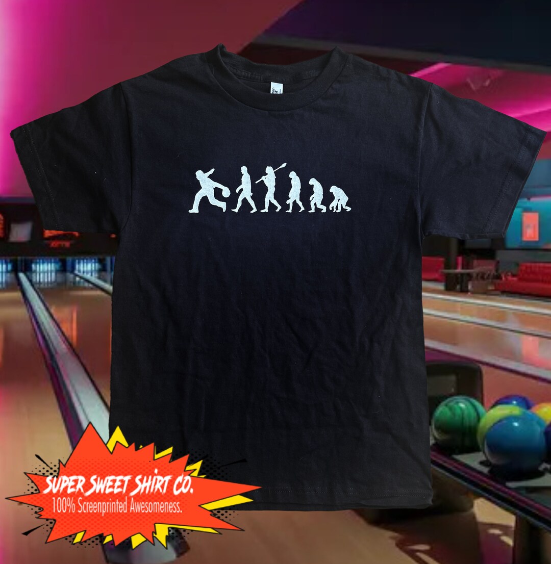 Camiseta de bolos Evolution of a Bowler Camiseta de la Strike