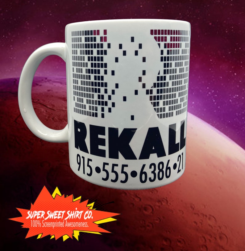 Total Recall shirt, Kuato Lives Shirt, Mars, Arnold Schwarzenegger T-Shirt, gifts for guys, Movie quote, 80s tees image 4