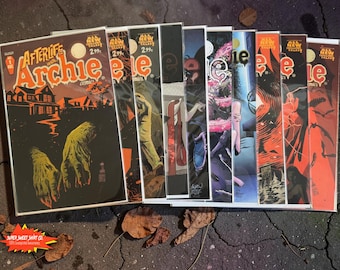 Afterlife with Archie 1-10 w/Andrew Pepoy Variant Set Bagged Boarded