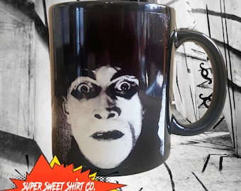 The Cabinet of Dr. Caligari Mug, Silent Film Mug, Coffee gift, Classic Horror movie, Nosferatu, coffee cup, Scary Film, Halloween cup