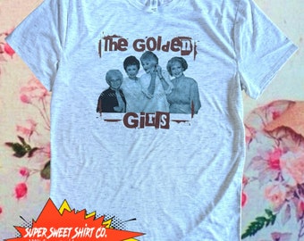 Golden Girl T-Shirt Punk Style Band Top, Quirky Gift for TV Show Lovers, Retro Apparel, 80s tees