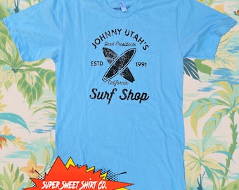 Johnny Utah Shirt, Point Break Shirt, Patrick Swayze shirt, Surfing, gifts for men, boyfriend gift, unique gift, surfing, gift for him
