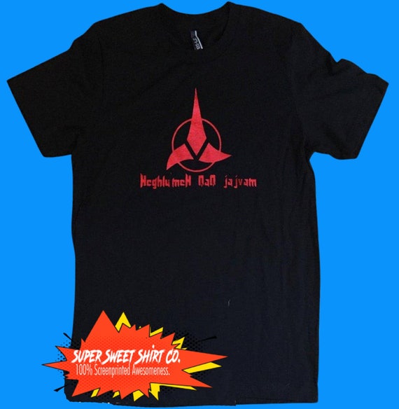 Gift There's No Place Like Earth In KLINGON T Shirt Funny Start Trek Tshirt Gift There's No Place Like Earth In KLINGON T Shirt Funny Start Trek Tshirt