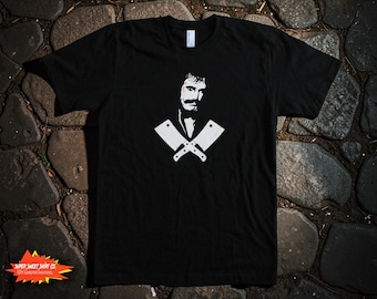 Bill The Butcher Shirt | Gangs of New York Tee | Vintage Movie Fan Gift | Unisex Cotton Graphic T-Shirt | Classic Film Apparel