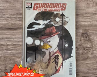 Howard The Duck Guardians of the Galaxy #6 Signed Autograph MOMOKO Variant Comic, NM-M Condition Issue for Comic Book Collectors Gift