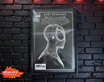 Amazing Spider-Man #55 Framed Comic | Last Remains Wall Art | Matted Marvel Display | Superhero Collector Decor | Ready to Hang