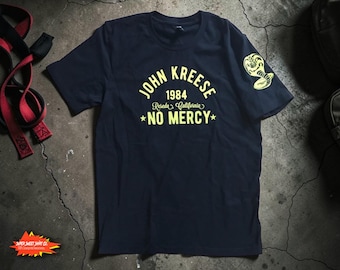 Sensei John Kreese Shirt | Cobra Kai No Mercy Tee | 80s Karate Movie T-Shirt | Retro Martial Arts Gift