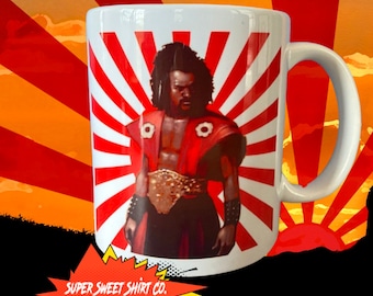 Shogun of Harlem Mug, sho nuff Harlem Mug, Ceramic Handled Mug, The Last Dragon, Martial arts, Karate Coffee Mug, Coffee Gift, Coffee Cup
