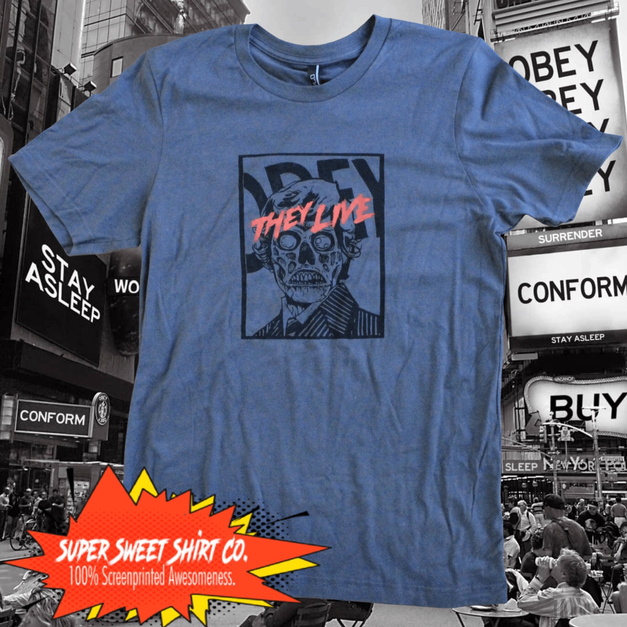 They live obey t clearance shirt
