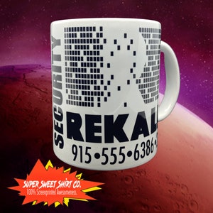 Total Recall shirt, Kuato Lives Shirt, Mars, Arnold Schwarzenegger T-Shirt, gifts for guys, Movie quote, 80s tees image 5