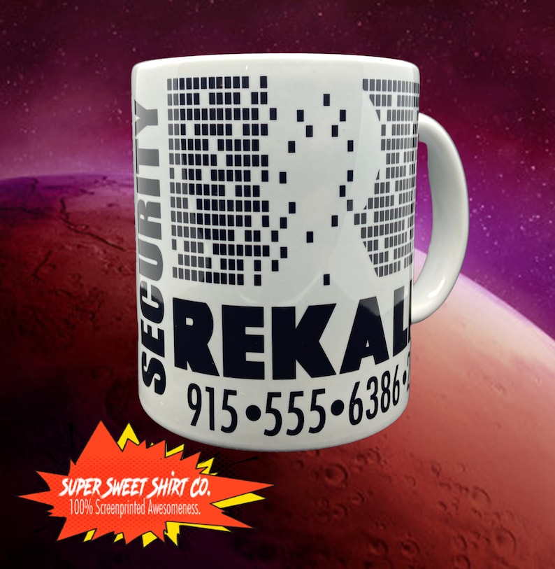 Total Recall shirt, Kuato Lives Shirt, Mars, Arnold Schwarzenegger T-Shirt, gifts for guys, Movie quote, 80s tees image 5