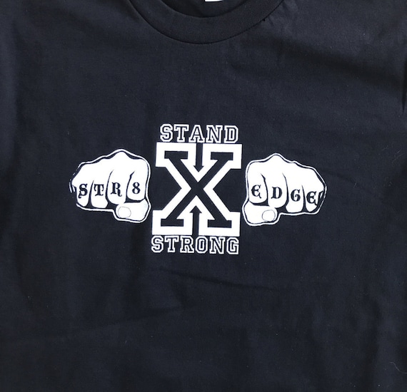 Straight Edge Shirt, Hardcore Music Shirt, Drug Free Shirt