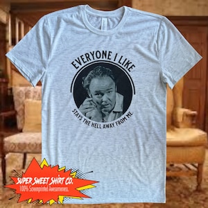 Archie Bunker T-Shirt – Retro-Style Classic TV Graphic Tee, Retro 70s Sitcom Fan Shirt, Classic TV Nostalgia Gift