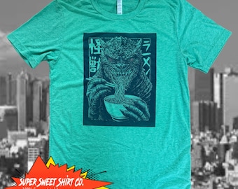 Japanese Ramen Kaiju Shirt - Monsters of Japan - Tokyo