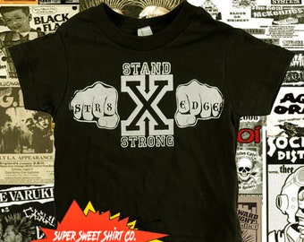 Straight Edge shirt, Toddler Rock T-shirt, Hardcore music, Baby Shower Gifts, Punk Rock Shirt, Toddler boy shirts, Ramones, Rancid, Dare