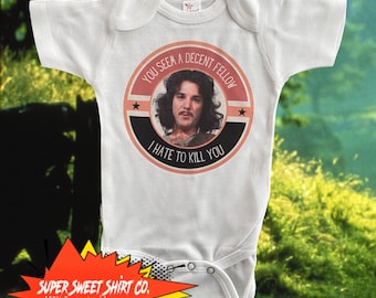 Inigo Montoya Bodysuit, Princess Bride, baby shower gift, New Dad, New Mom, Pirate Roberts, Gender Neutral, baby Girl, baby boy, Nursery