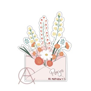 Christian Prayer stickers- set of 8, 16, 24, 32, 40, 48
