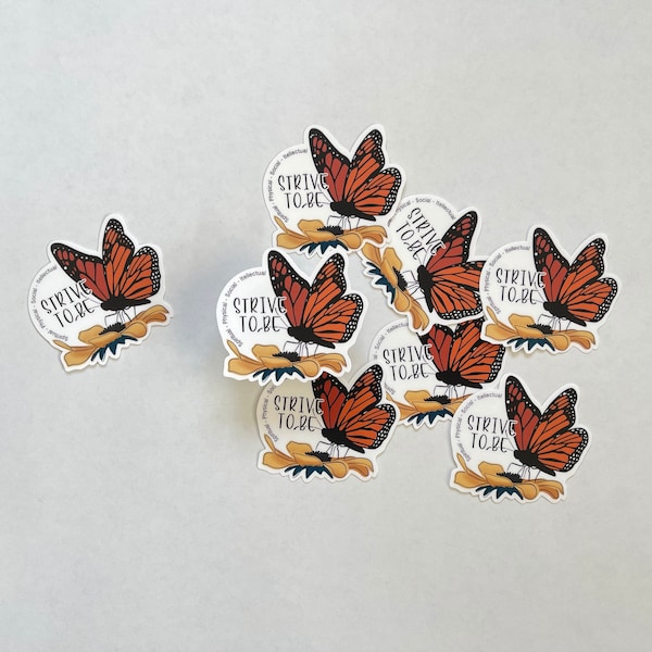 Strive to be LDS Youth stickers - set of 8, 16, 24, 32, 40, 48