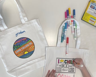 Jr & Sr Primary Coloring Bag Download