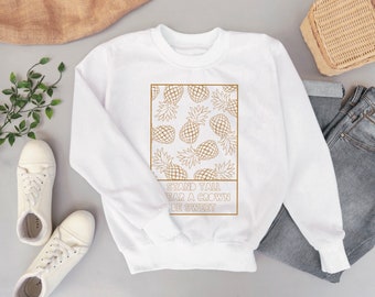 Be a Pineapple camp t-shirt digital download design