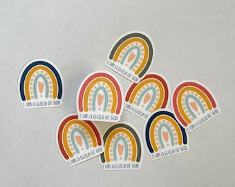 I am a Child of God stickers - set of 8, 16, 24, 32, 40, 48
