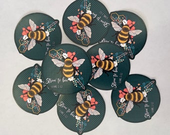 Strive to bee LDS Youth stickers - set of 8, 16, 24, 32, 40, 48