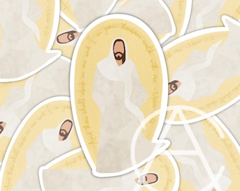 Walk With Me - Moses 6: 43 2026 LDS youth theme Stickers