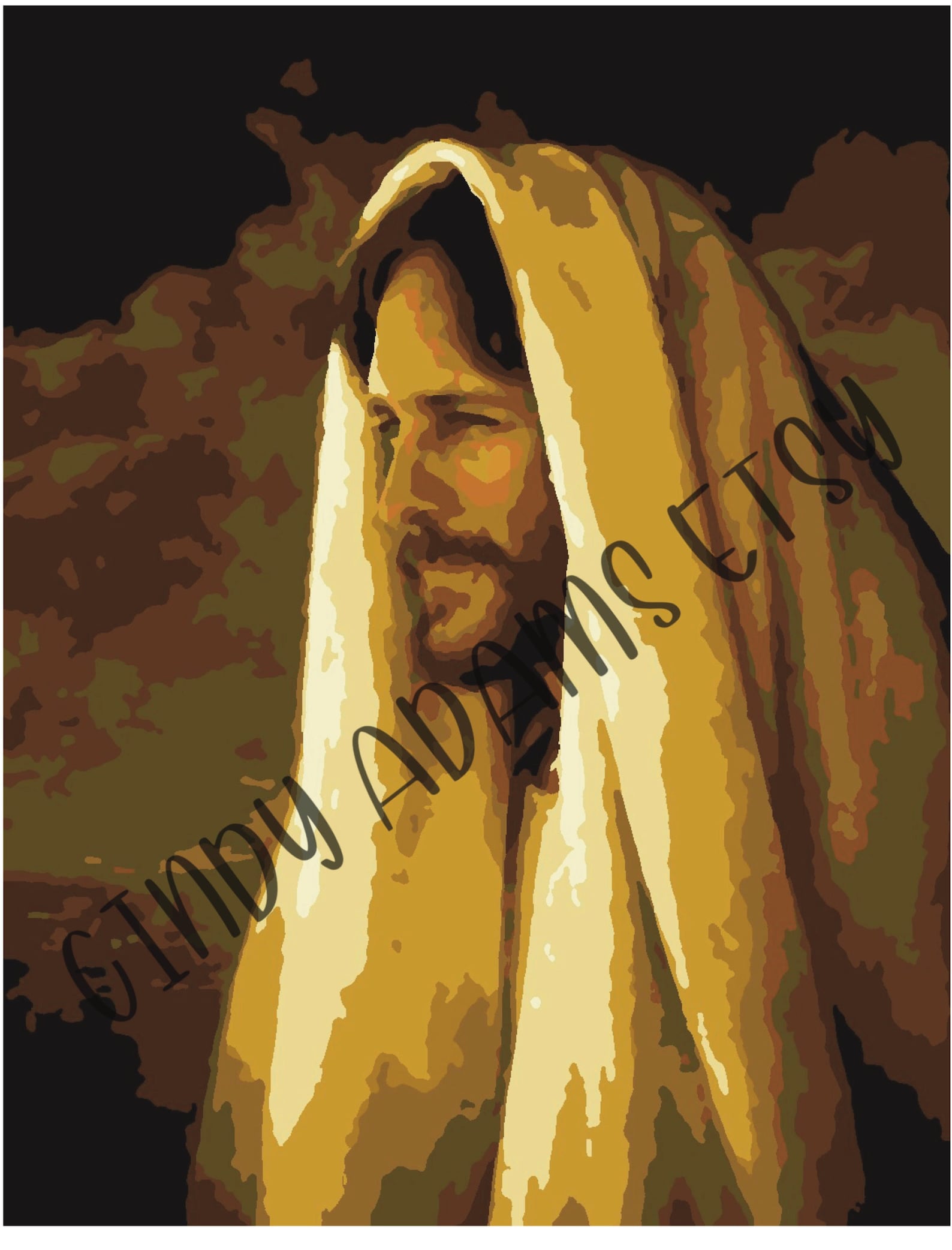 Jesus V2 Paint by Number Group Craft Digital Download Trust | Etsy