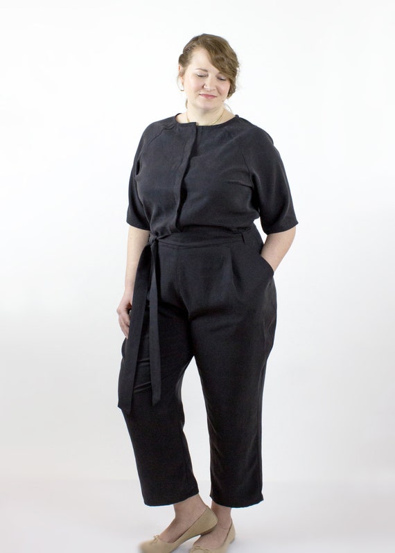 womens black jumpsuit canada