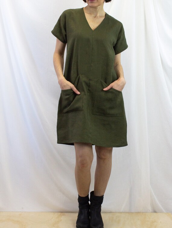 Linen dress canada Clearance